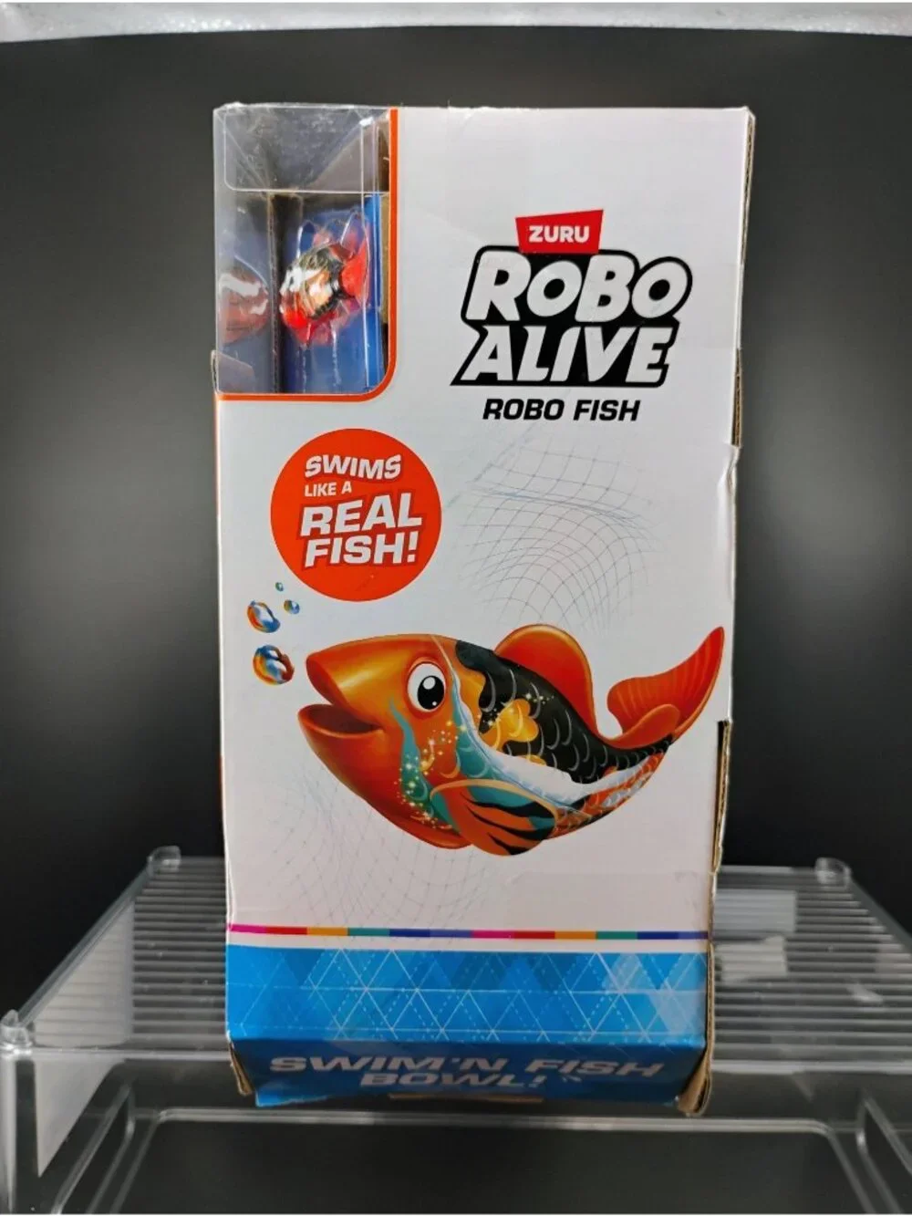 Zuru Robo Fish SwimN Fish Bowl Electronic Toy For Kids 3+
